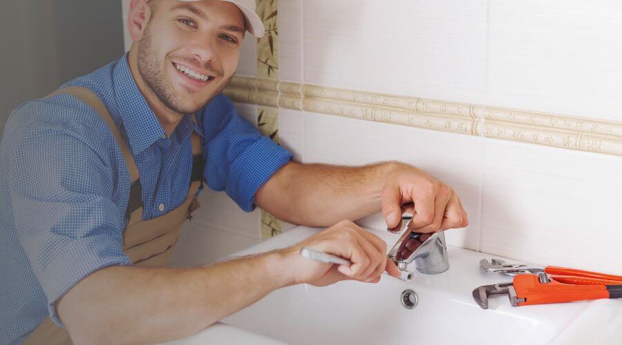 Faucet cartridge replacement in Townsville, NC